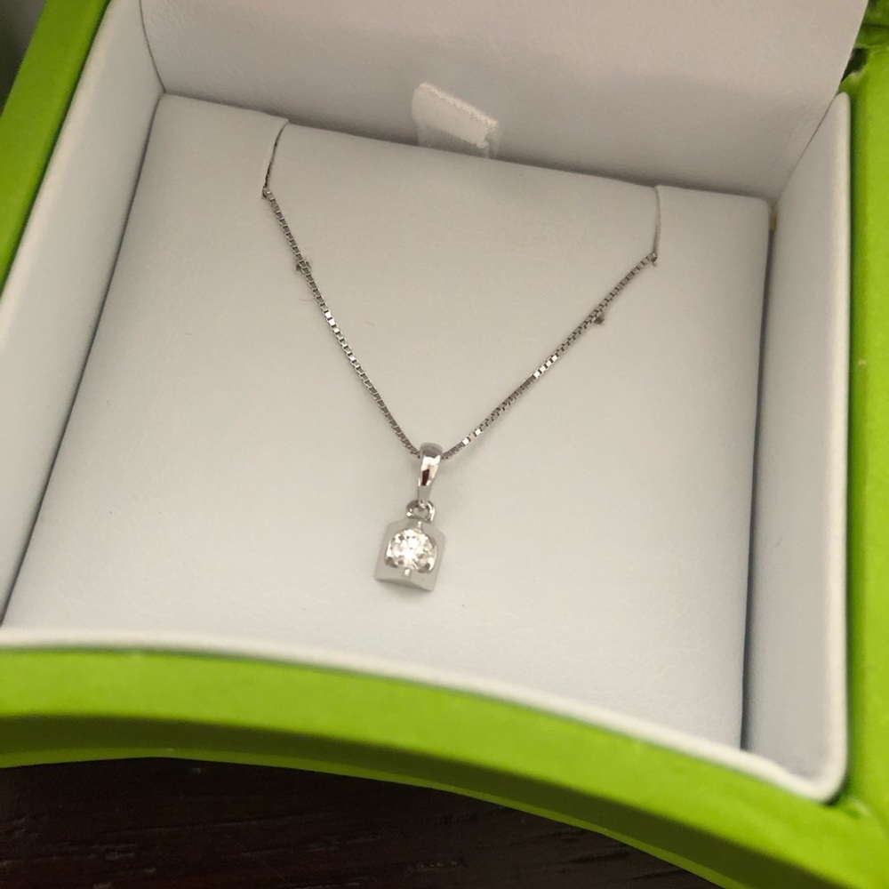 Triangle Pendant Necklace - image 3